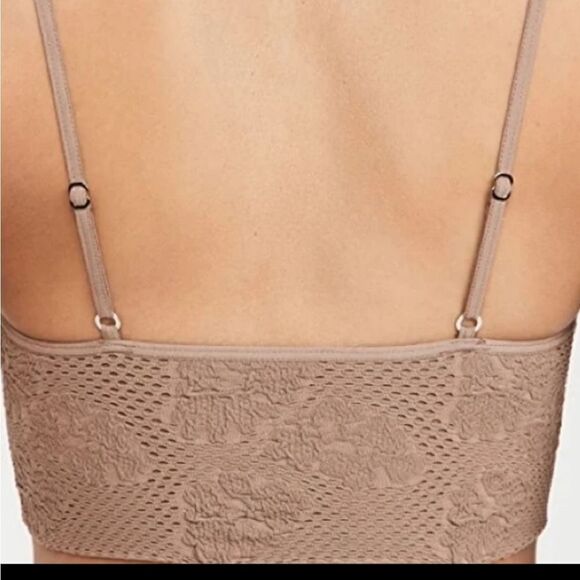 NWT Free People intimates Candy Seamless Bra in Sand - Picture 3 of 12
